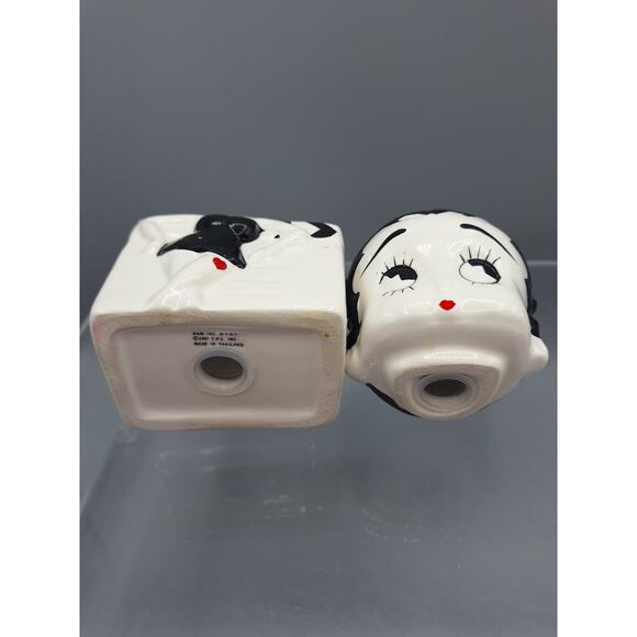 Vintage Super Rare Betty Boop Black And White Kitchen Table Set of 3 - Picture 8 of 16